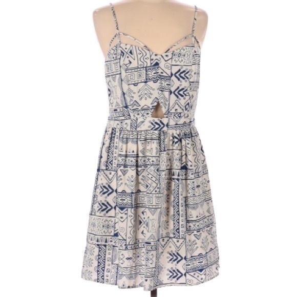 Freeway Dresses & Skirts - Boutique Freeway cutout tribal mini dress